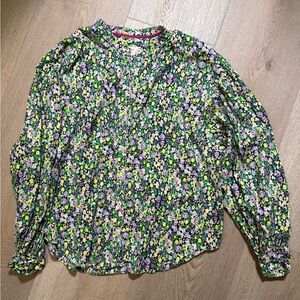Maeve Multicolor Floral Button-Up
